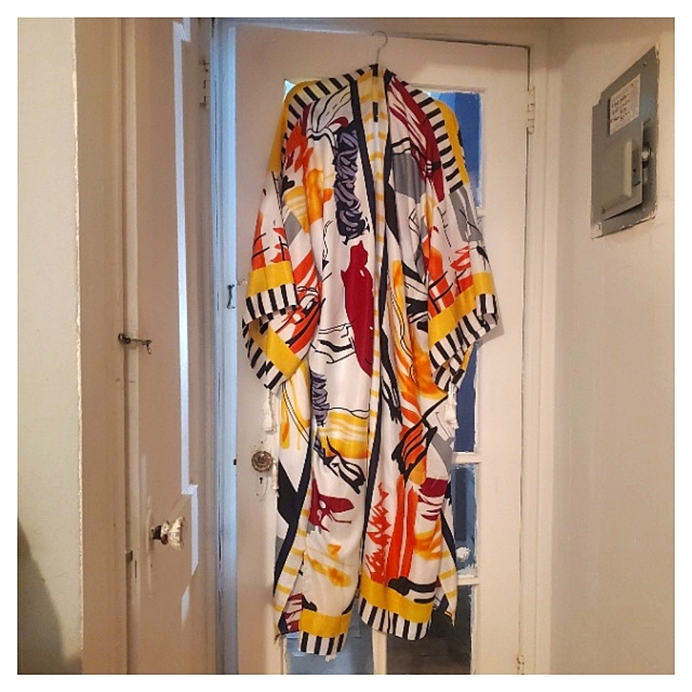 Women's Kimono Jade Multicolor